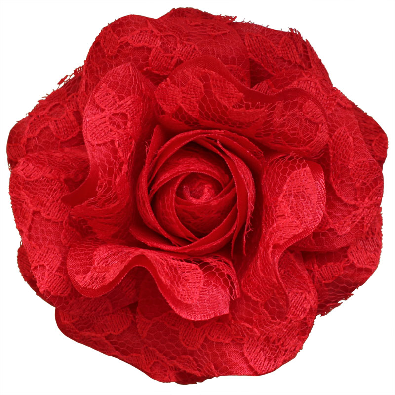 Women's Red Lace Rose Women's Red Lace Rose